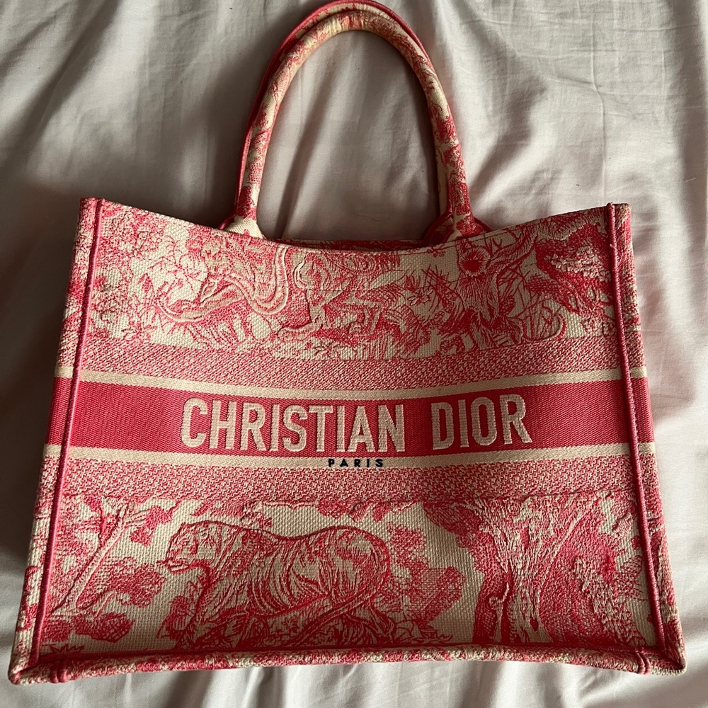 Medium Christian Dior Book Tote